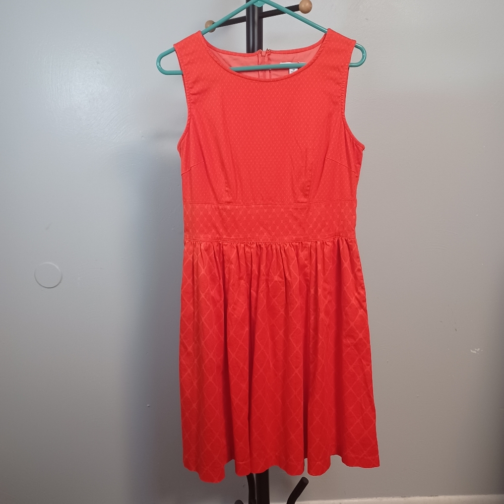 Isaac Mizrahi For Target Red Dress Size 12